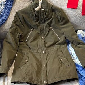 Liz Claiborne Dark Green Women's Coat